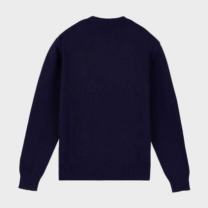 Vilebrequin - Turtle Rundhalspullover Aus Baumwolle Und Kaschmir Für Herren - Pullover - Payol - Blau - Größe XL – Bild 2