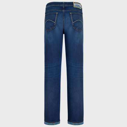 Vilebrequin - Vendôme Turtles Denimhose Mit 5-taschen-design Für Herren - Jeanshose - Gbetta18 - Blau - Größe 35 – Bild 2