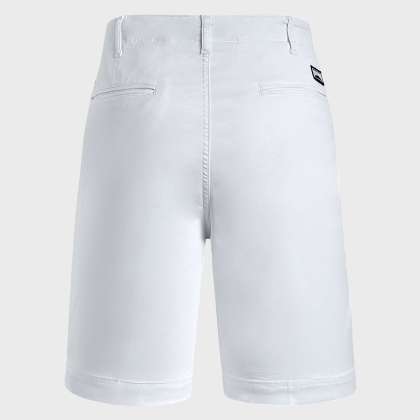 Vilebrequin - Solid Bermudashorts Aus Tencel-baumwolle Für Herren - Bermuda - Ponche - Weiss - Größe 40 – Bild 2