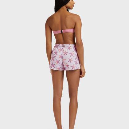 Vilebrequin - Starlettes Badeshorts Mit Stickerei Für Damen - Shorty - Fiona - Rosa - Größe S – Bild 4