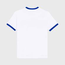 Vilebrequin - T-shirt Aus Leichtem Baumwolljersey Mit Zweifarbigem Logo Für Herren - T-shirt - Partisol - Blau - Größe XXXL