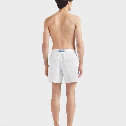 Vilebrequin - Ronde Des Tortues Jacquard Badeshorts Für Herren - Bademode - Moopea - Weiss - Größe S – Bild 4