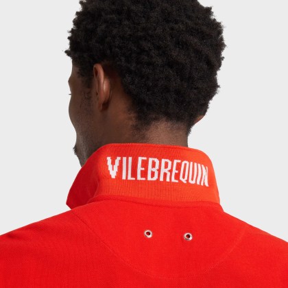 Vilebrequin - Solid Polohemd Aus Baumwolle Für Herren - Polohemd - Palatin - Rosa - Größe XXL – Bild 6