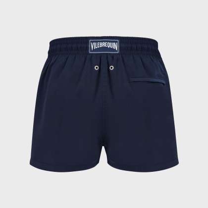 Vilebrequin - Micro Carreaux – Vilebrequin X The Woolmark Company Badeshorts Für Herren Aus Wolle - Bademode - Milton - Blau - Größe XL – Bild 2