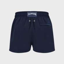 Vilebrequin - Micro Carreaux – Vilebrequin X The Woolmark Company Badeshorts Für Herren Aus Wolle - Bademode - Milton - Blau - Größe M