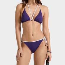 Vilebrequin - Solid Triangel-bikinioberteil Für Damen - Bademode - Florane - Violett - Größe L