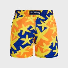 Vilebrequin - Ultraleichte Und Verstaubare Starlight Badeshorts Für Herren - Bademode - Mahina - Orange - Größe XXXL