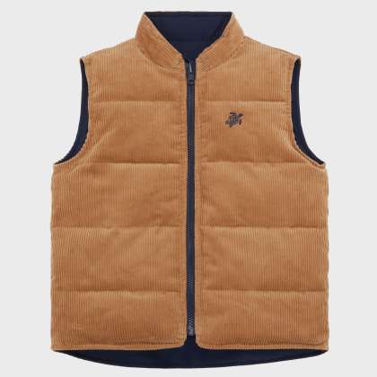 Vilebrequin - Wendbare, Unifarbene Daunenjacke Für Jungen - Jacke - Galaos - Marone - Größe 6 – Bild 3