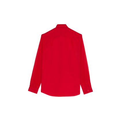 Vilebrequin Leichtes Solid Unisex-hemd Aus Baumwollvoile - Caracal - Rot - Größe XXXL – Bild 2