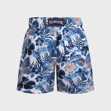Vilebrequin - Island Flowers Stretch-badeshorts Für Jungen - Bademode - Jirise - Weiss - Größe 10