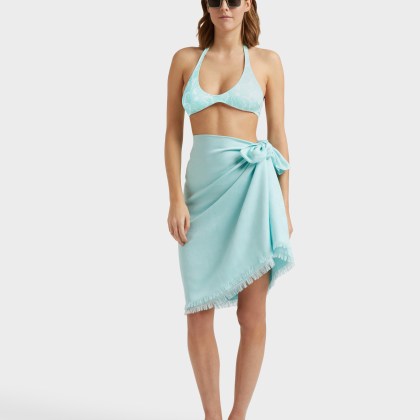 Vilebrequin - Seashells Bikinihose Mit Hohem Bund Für Damen - Bademode - Lake - Weiss - Größe S – Bild 5