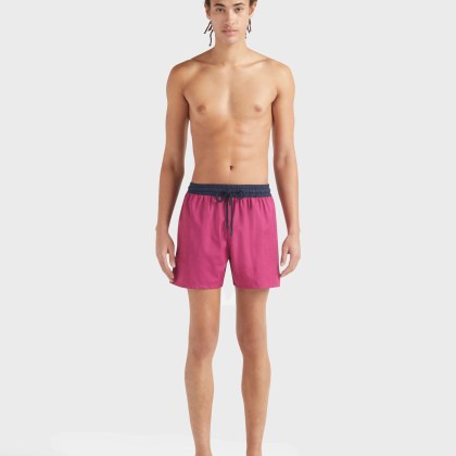 Vilebrequin - Super 120%27s Woll-badeshorts Für Herren - Bademode - Magnus - Rot - Größe XXL