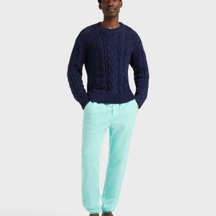 Vilebrequin - Solid Jogginghose Aus Baumwolle Für Herren - Hose - Clement - Grün - Größe XXXL – Bild 5