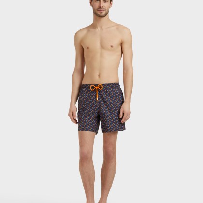 Vilebrequin - Micro Ronde Des Tortues Badeshorts Für Herren - Bademode - Moorea - Orange - Größe 4XL – Bild 3