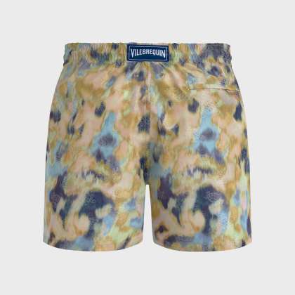 Vilebrequin - Blurred Nymphea Badeshorts Für Herren - Vilebrequin X Maison Bucol - Bademode - Moopea - Grün - Größe XL – Bild 2