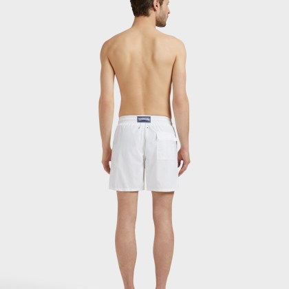 Vilebrequin - Solid Badeshorts Für Herren - Bademode - Moorea - Weiss - Größe XXXL