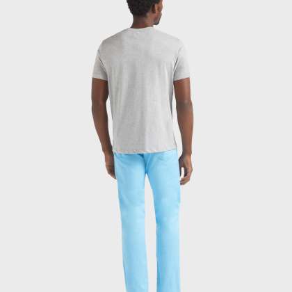 Vilebrequin - Baumwoll-t-shirt Mit Aufgedrucktem Kontrastlogo Aus Gummi Für Herren - T-shirt - Portisol - Grau - Größe XL – Bild 4