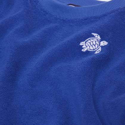 Vilebrequin - Frottee-set Mit Gestickter Schildkröte Für Babys - Baby Set - Baao - Blau - Größe 12M – Bild 9