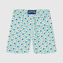 Vilebrequin - Micro Ronde Des Tortues Rainbow Stretch-badeshorts Für Jungen - Bademode - Jirise - Blau - Größe 2