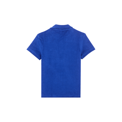 Vilebrequin Solid Baumwollhemd Für Jungen - Gowling - Blau - Größe 2 – Bild 2