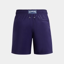 Vilebrequin - Ultraleichte Und Verstaubare Solid Badeshorts Für Herren - Bademode - Mahina - Blau - Größe M