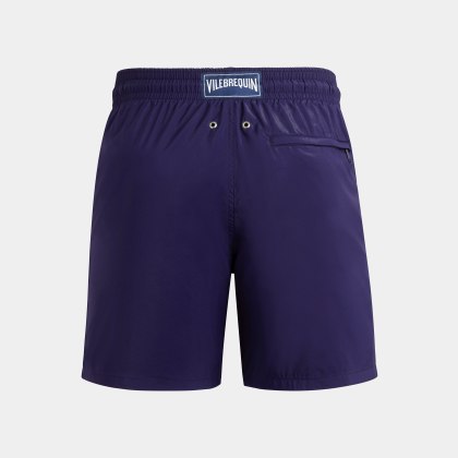 Vilebrequin - Ultraleichte Und Verstaubare Solid Badeshorts Für Herren - Bademode - Mahina - Blau - Größe XXL – Bild 2