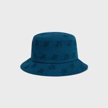 Vilebrequin - Embroidered Bucket Hat Turtles All Over - Hut - Boom - Blau - Größe M/L