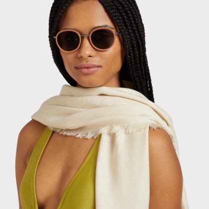 Vilebrequin - Ronde Des Tortues Stola - Halstuch - Sublime - Beige - Größe OSFA – Bild 5