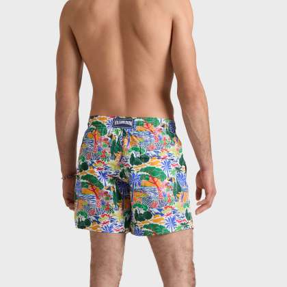 Vilebrequin - Seaside Life Badeshorts Für Herren - Bademode - Moorea - Weiss - Größe XS – Bild 4