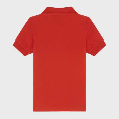 Vilebrequin - Polohemd Aus Baumwollpikee Mit Aufgestickter Schildkröte Für Jungen - Polohemd - Gemimi - Rot - Größe 6 – Bild 2