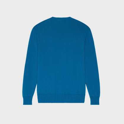 Vilebrequin - Turtle Rundhalspullover Aus Baumwolle Und Kaschmir Für Herren - Pullover - Rayol - Blau - Größe XL – Bild 2