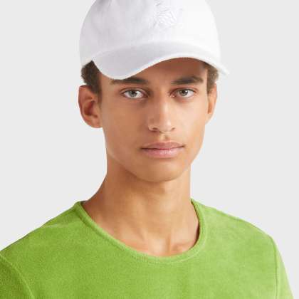 Vilebrequin - Solid Kappe Aus Frottee Für Herren - Mütze - Castle - Weiss - Größe OSFA