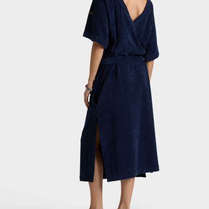 Vilebrequin - Solid Frottee-kaftan Zum Wenden Für Damen - Kleid - Leyla - Blau - Größe M – Bild 5