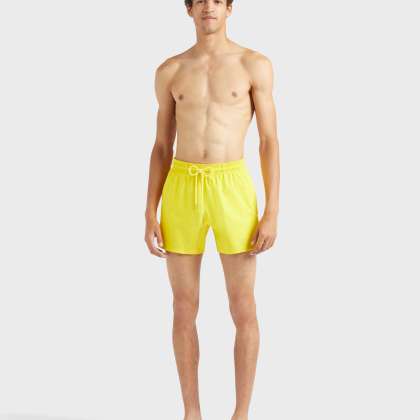 Vilebrequin - Kurze Solid Badeshorts Für Herren - Bademode - Monrise - Gelb - Größe XL – Bild 3
