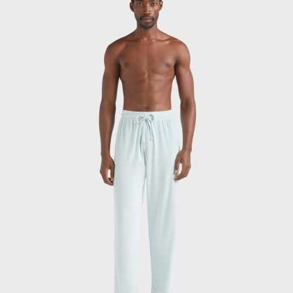 Vilebrequin - Solid Herren Hose Aus Frottee - Hose - Polide - Blau - Größe XXL