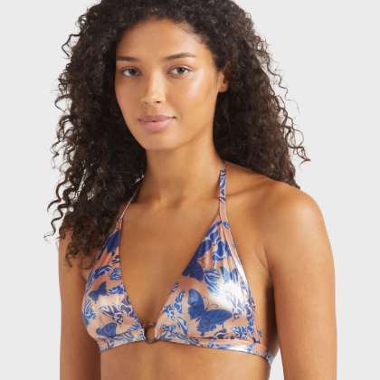 Vilebrequin - Disco Butterfly Neckholder-bikinioberteil Für Damen - Bademode - Flechett - Rosa - Größe XL – Bild 5