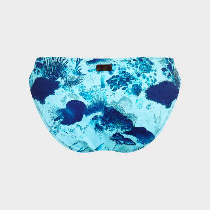 Vilebrequin - Coral Reef Mini-bikinihose Für Damen - Bademode - Fine - Blau - Größe XS – Bild 2