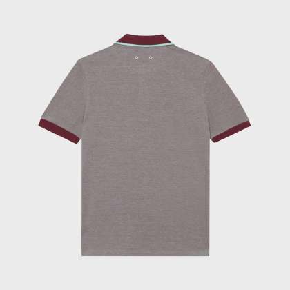 Vilebrequin - Solid Polohemd Aus Baumwolle Mit Changierendem Effekt Für Herren - Polohemd - Palatin - Rot - Größe XXXL – Bild 2