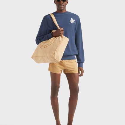 Vilebrequin - Kurze Und Figurbetonte Einfarbige Stretch-bademode Für Herren - Bademode - Man - Marone - Größe XL – Bild 6