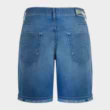 Vilebrequin - Tropical Turtles Bermudashorts Aus Denim Im 5-taschen-design Für Herren - Bermuda - Garonne - Blau - Größe 36