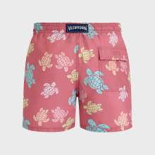 Vilebrequin - Multicolor Turtles Badeshorts Für Herren - Bademode - Moorea - Rosa - Größe XXL