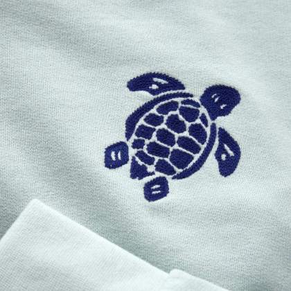 Vilebrequin - Turtle Sweatshirt Mit Rundhalsausschnitt Aus Bio-baumwolle Für Herren - Sweatshirt - Jorasses - Blau - Größe XXL – Bild 6
