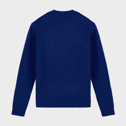 Vilebrequin - Turtle Rundhalspullover Aus Baumwolle Und Kaschmir Für Herren - Pullover - Rayol - Blau - Größe XXXL – Bild 2