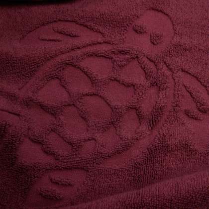 Vilebrequin - Solid Strandtuch Aus Bio-baumwolle - Strandtuch - Sand - Rot - Größe OSFA – Bild 4