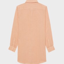 Vilebrequin - Solid Hemdkleid Aus Leinen Für Damen - Kleid Im Hemd-stil - Fragance - Rosa - Größe XS