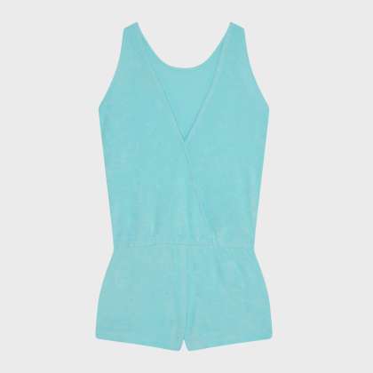 Vilebrequin - Solid Frottee-playsuit Für Mädchen - Einteiler - Gaby - Blau - Größe 4 – Bild 2