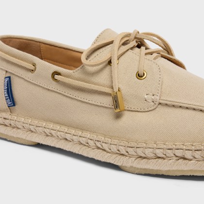 Vilebrequin - Solid Canvas-loafer Für Herren - Schuhe - Connor - Weiss - Größe 44 – Bild 3