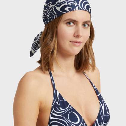 Vilebrequin - Waves Unisex-schal - Halstuch - Carre65 - Blau - Größe OSFA – Bild 3