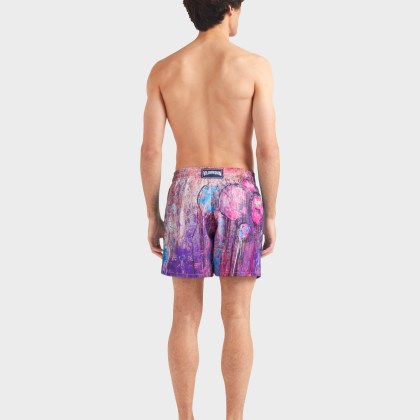 Vilebrequin - Dripping Balloons Badeshorts Für Herren - Bademode - Moorea - Violett - Größe XL – Bild 4