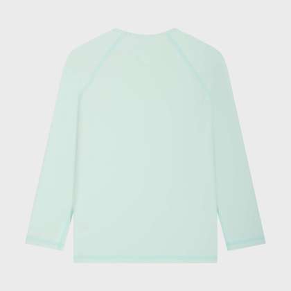 Vilebrequin - Langärmeliger Solid Rashguard Für Jungen - Rashguard - Glassy-y - Blau - Größe 4 – Bild 2